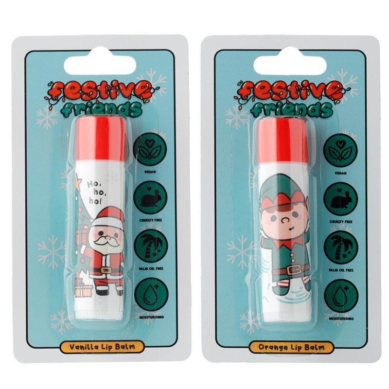 View Christmas Stick Lip Balm Elf Orange Santa Vanilla information