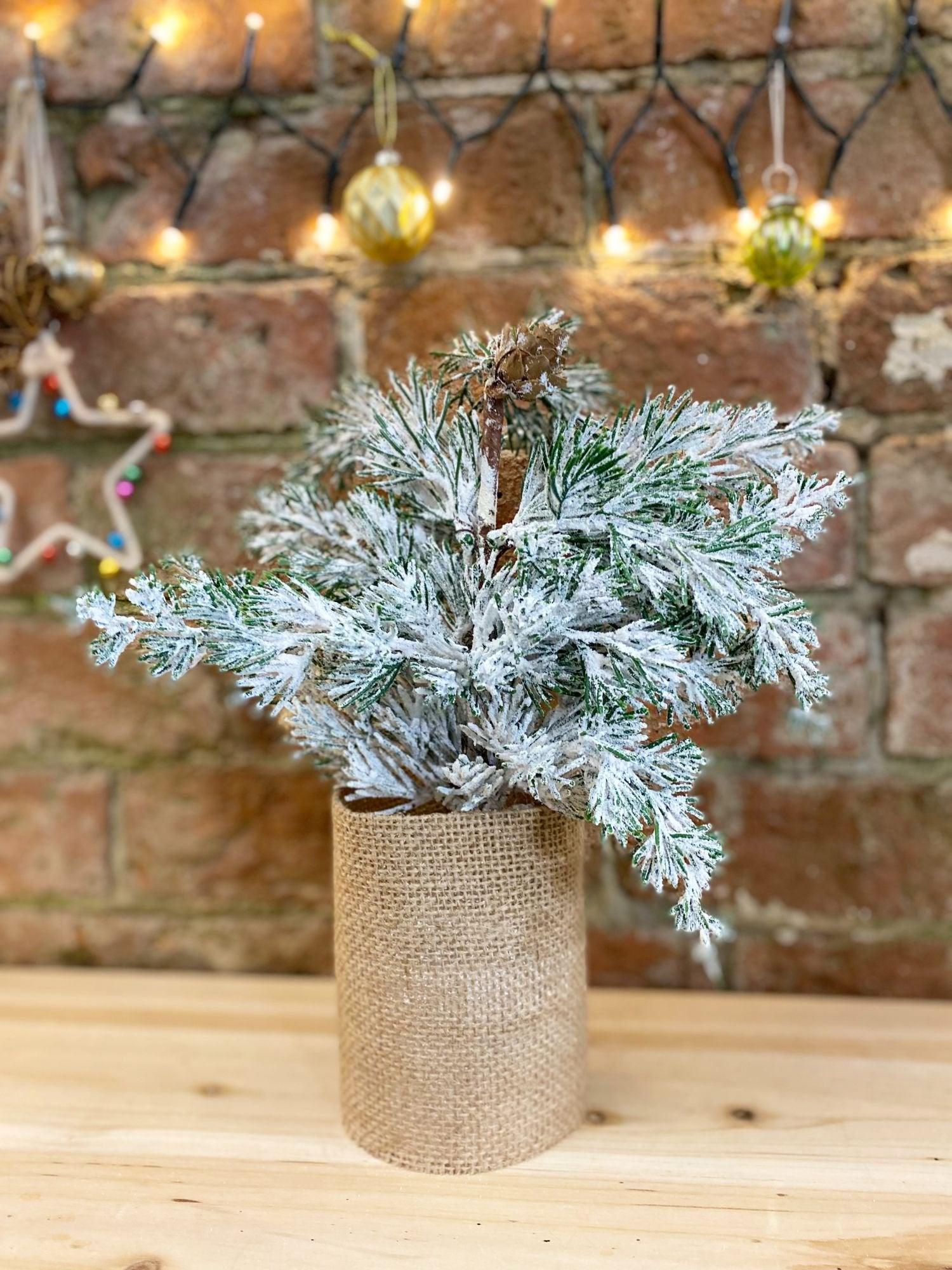 View Christmas Tree With Pinecones 40cm information