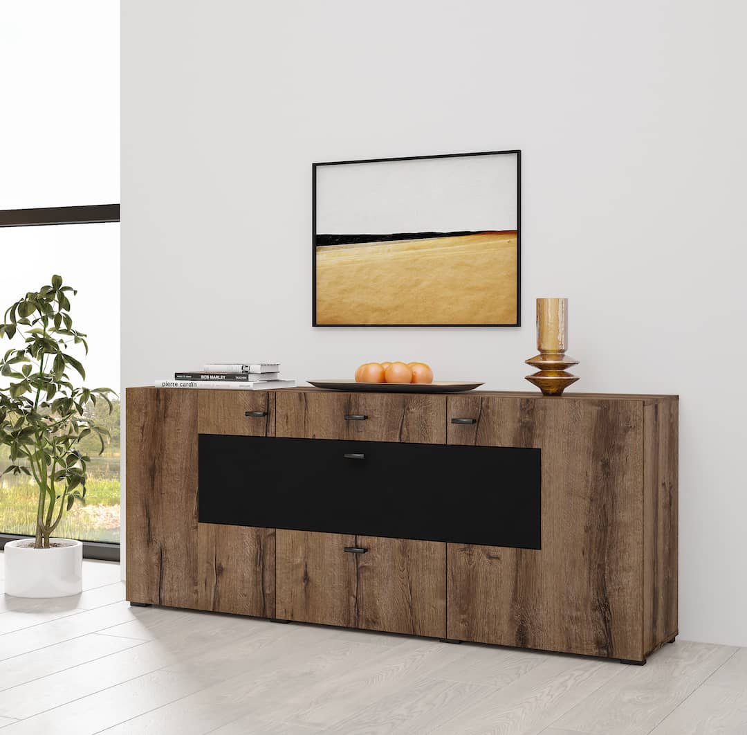 View Coby 26 Sideboard Cabinet 165cm Oak Monastery 165cm information