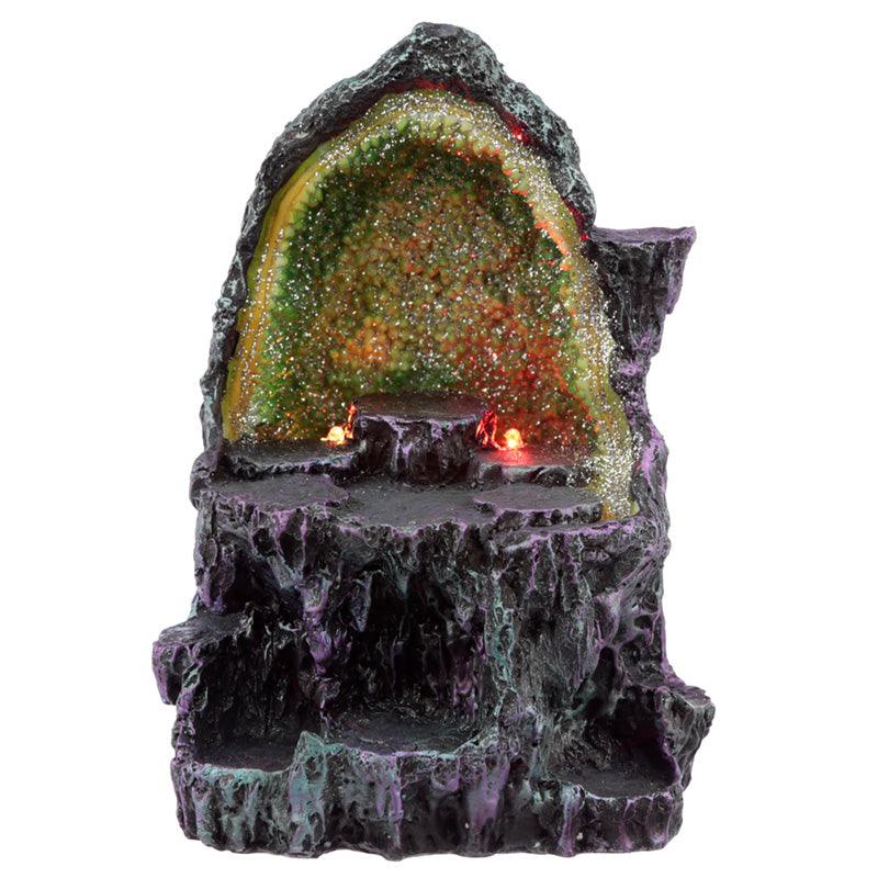 View Collectable LED Dark Legends Dragon Crystal Cave Figures information