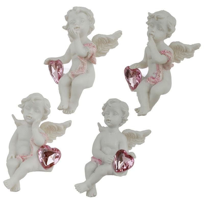 View Collectable Peace of Heaven Cherub Kiss from the Heart information