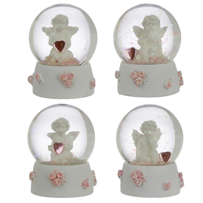 View Collectable Peace of Heaven Cherub Sweet Dreams Snow Globe information