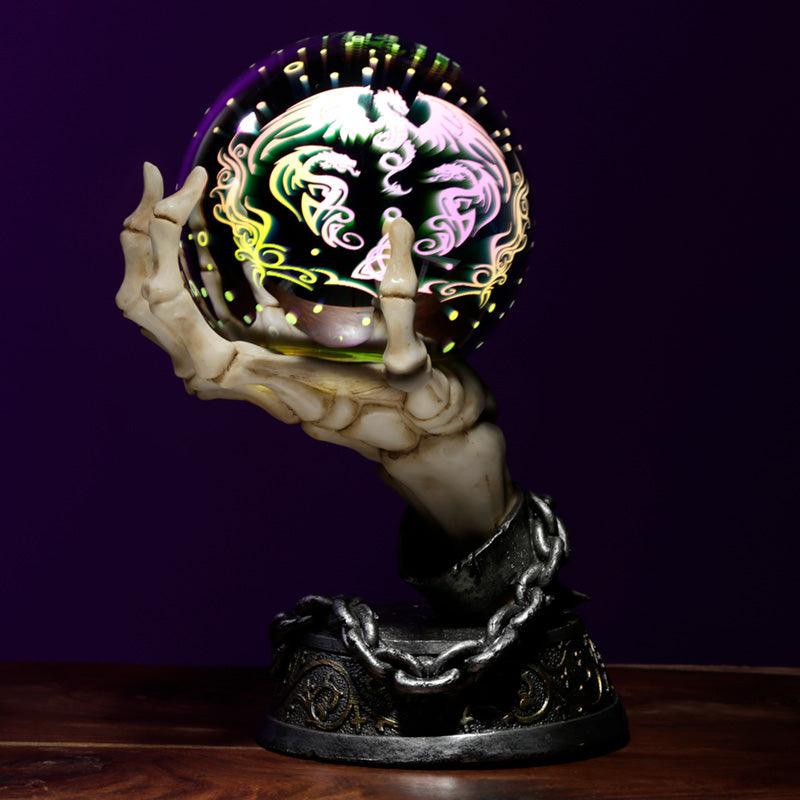 View Collectable Skeleton Hand LED Orb information