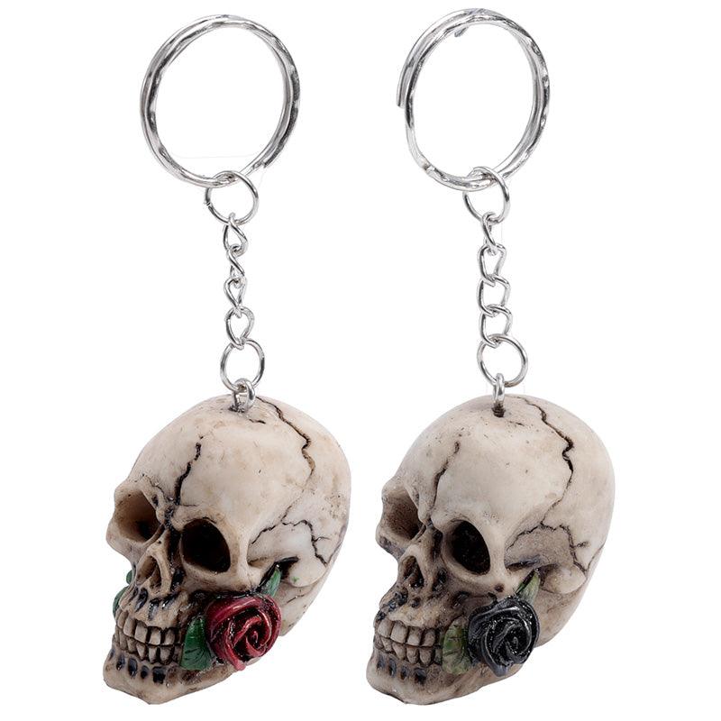 View Collectable Skulls and Roses Keyring information