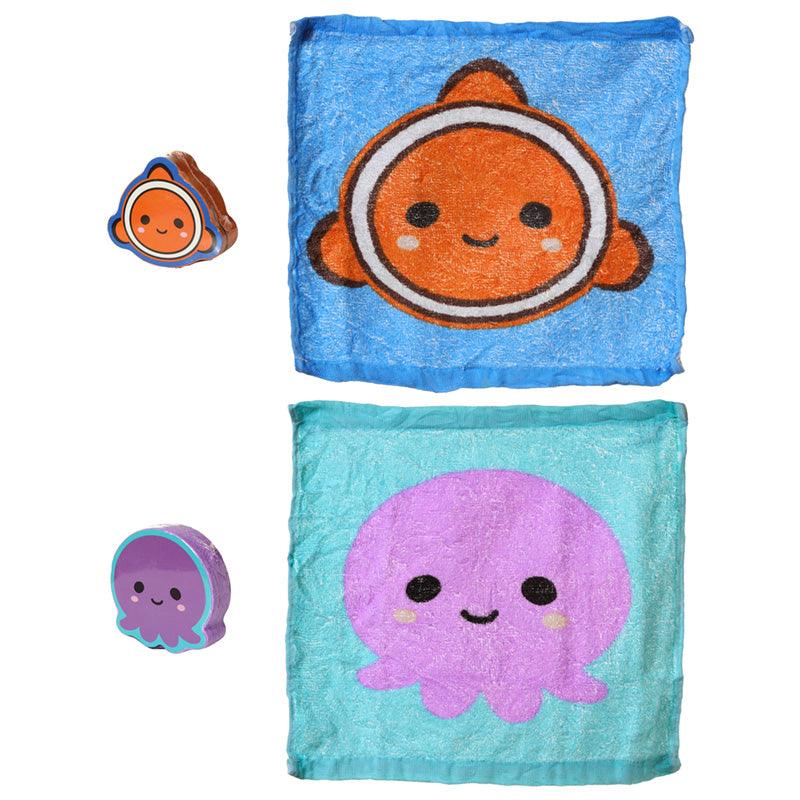 View Compressed Travel Towel Adoramals Sealife information