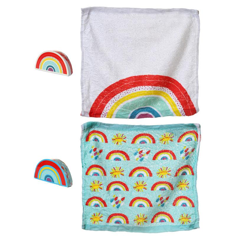 View Compressed Travel Towel Somewhere Rainbow information