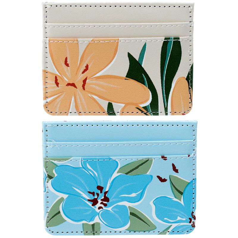 View Contactless Protection Fabric Card Holder Wallet Florens Botanical information
