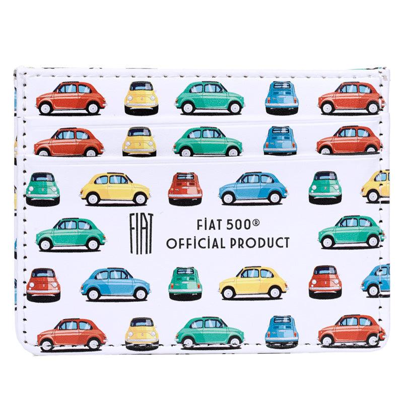 View Contactless Protection Fabric Card Holder Wallet Retro Fiat 500 information