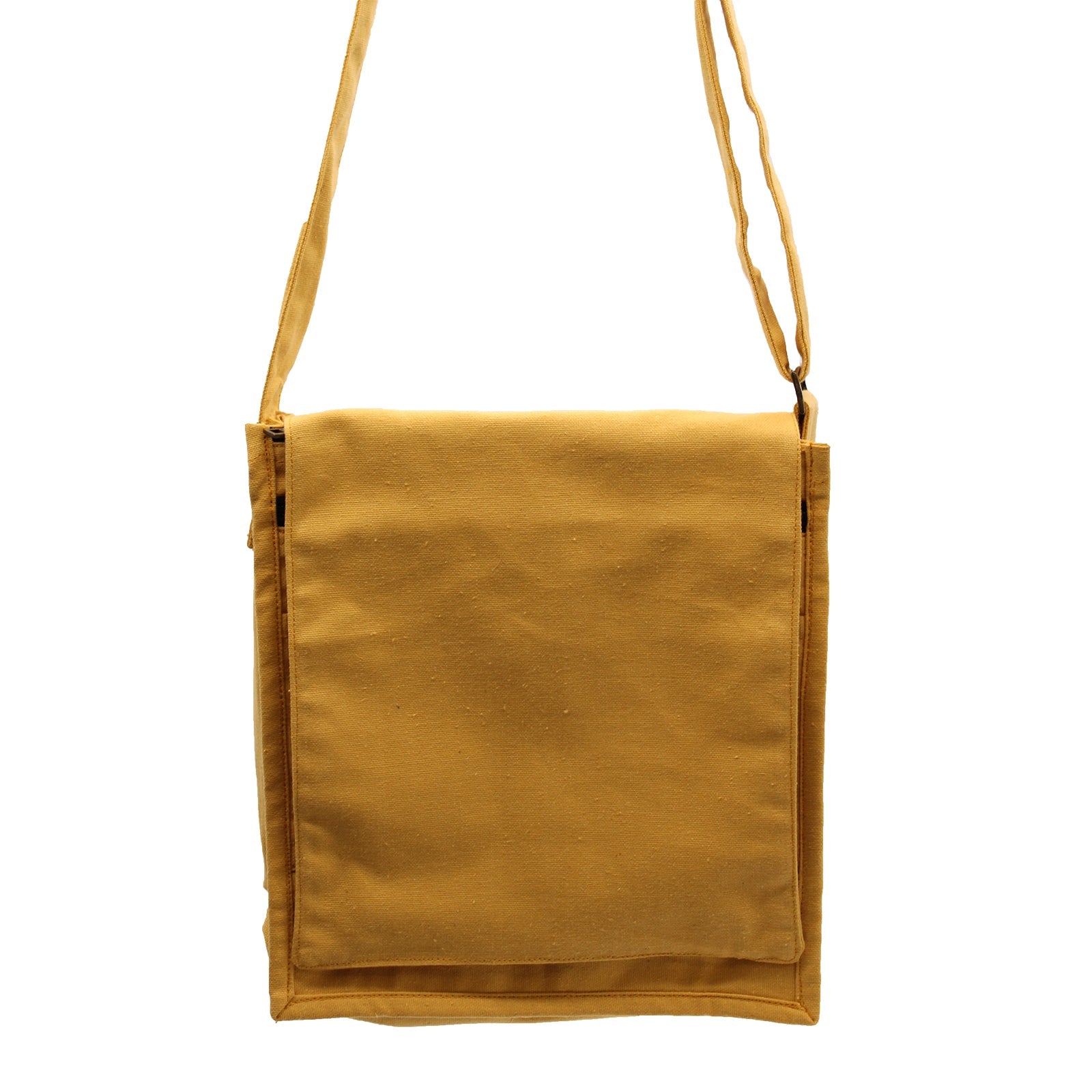 View Cotton Canvas Messenger Bag Yellow information