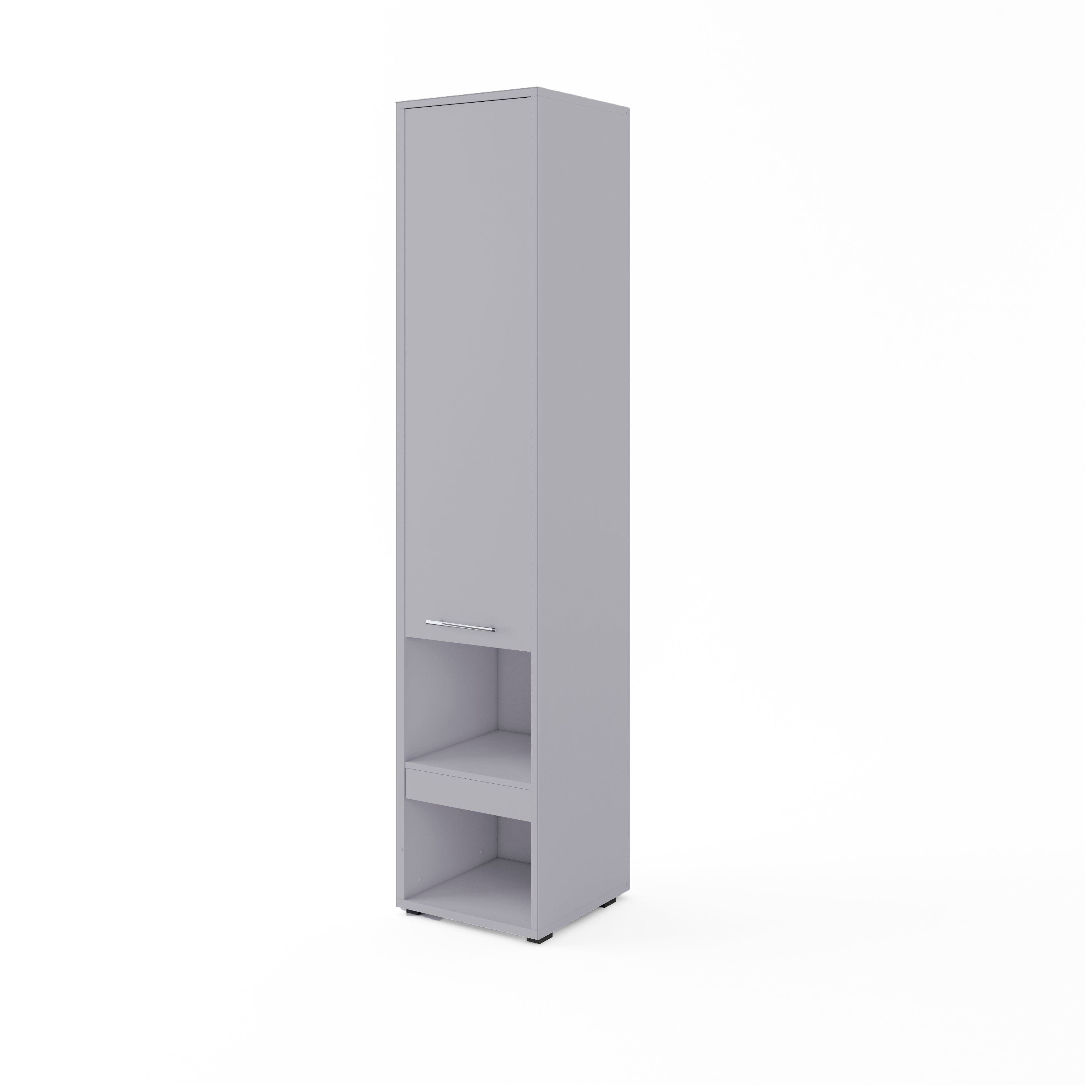 View CP07 Tall Storage Cabinet for Vertical Wall Bed Concept Grey Matt 45cm information