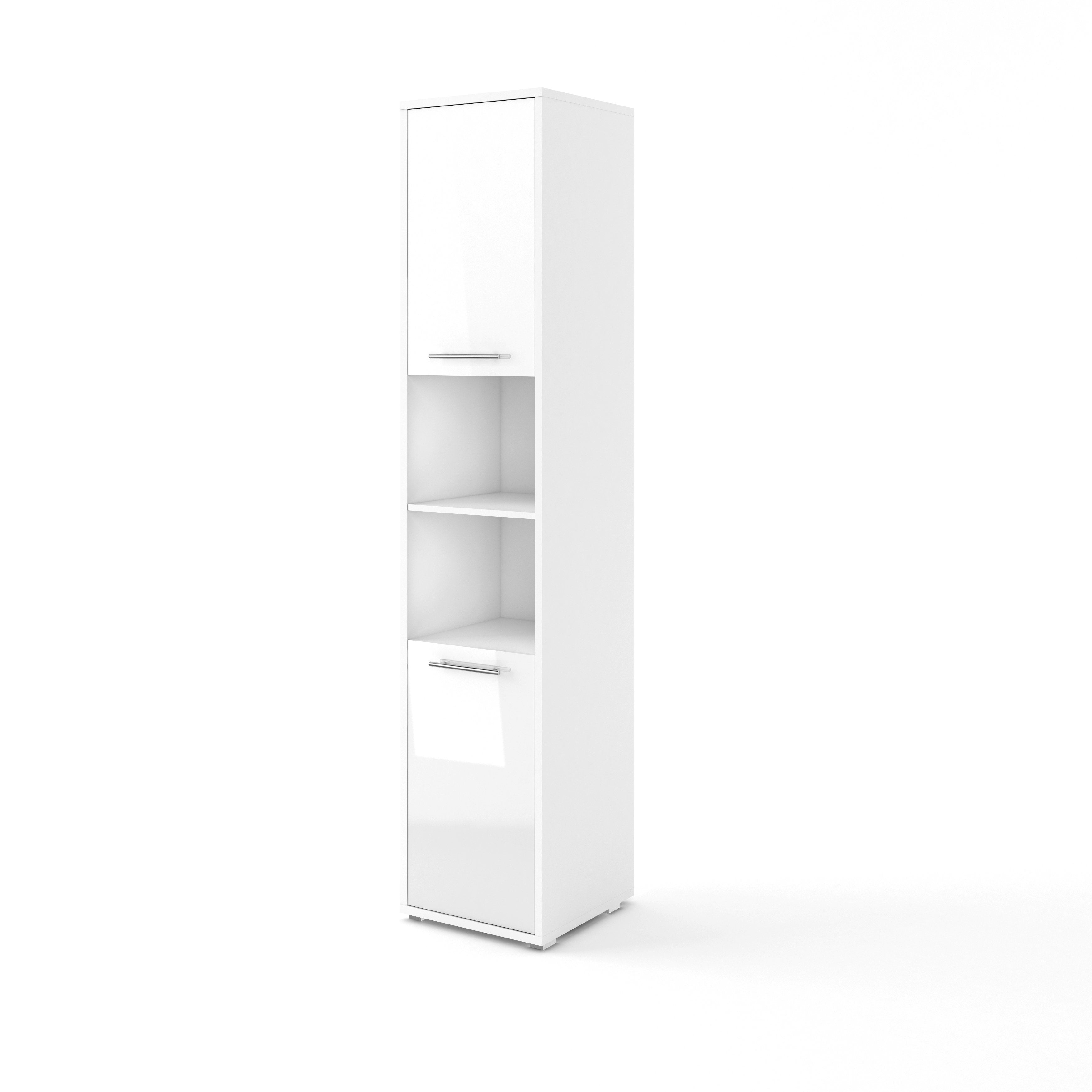 View CP08 Tall Storage Cabinet for Vertical Wall Bed Concept White Gloss 45cm information