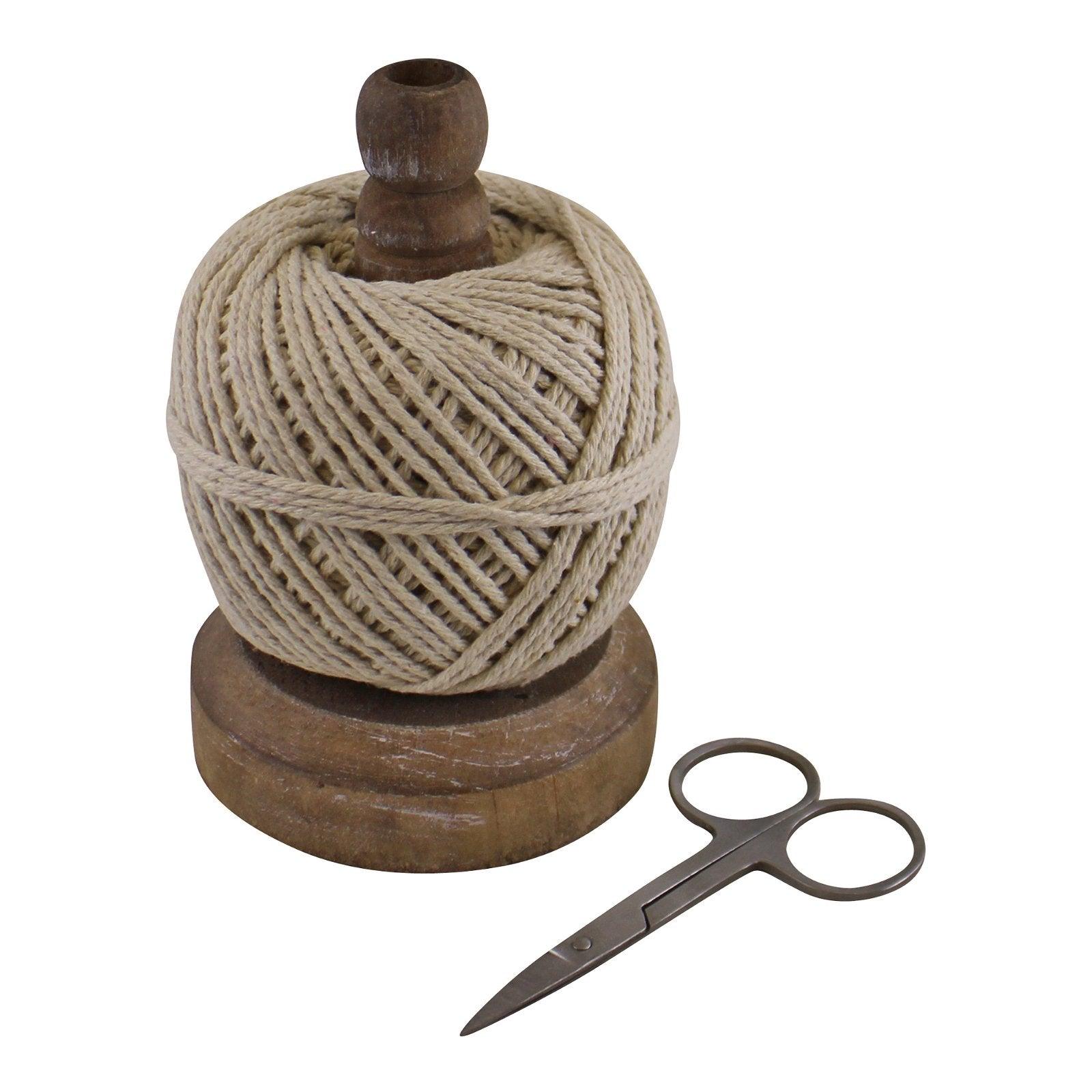 View Craft Ball Of String On Stand With Scissors information