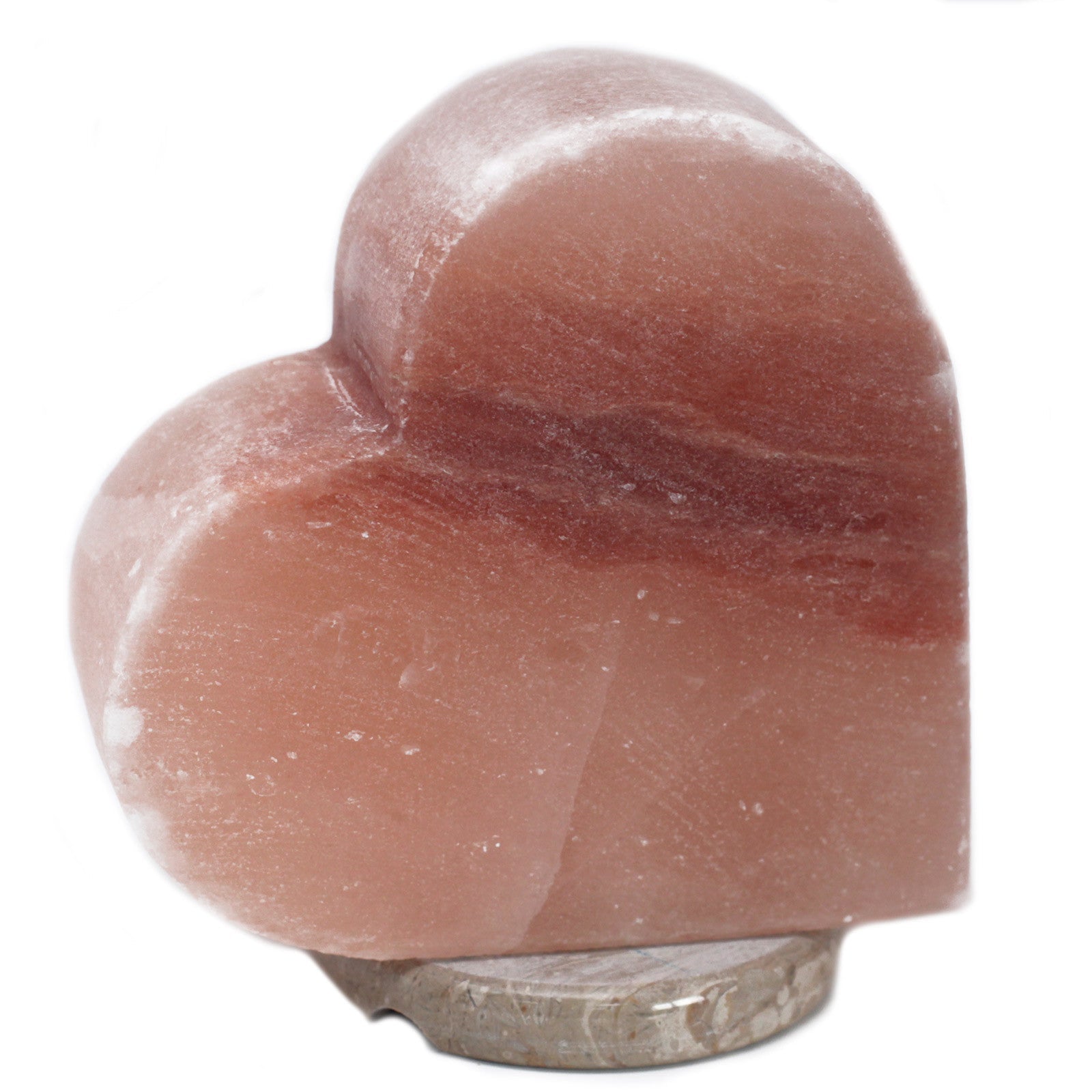 View Crafted Salt lamp Heart information
