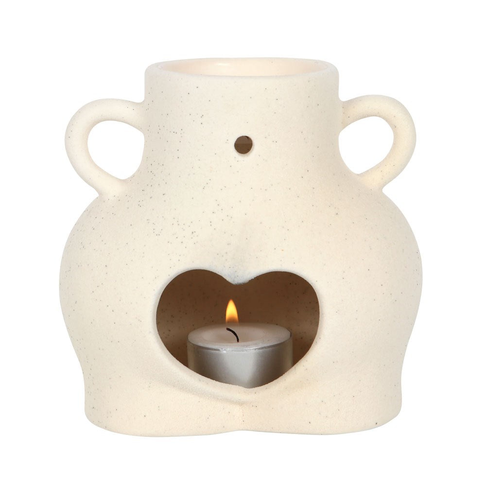 View Cream Speckle Bum Oil Burner information