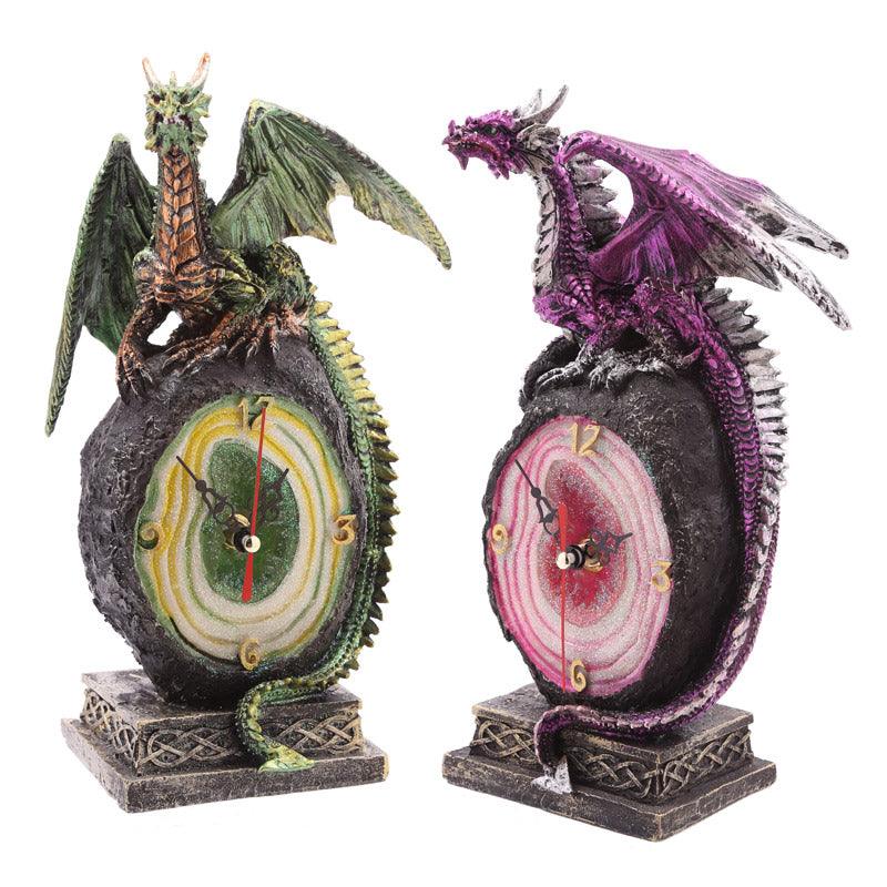 View Crystal Geode Dark Legends Dragon Clock information