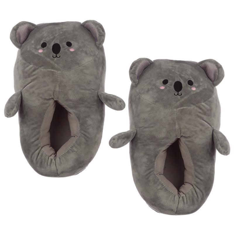 View Cute Koala Unisex One Size Pair of Plush Slippers information
