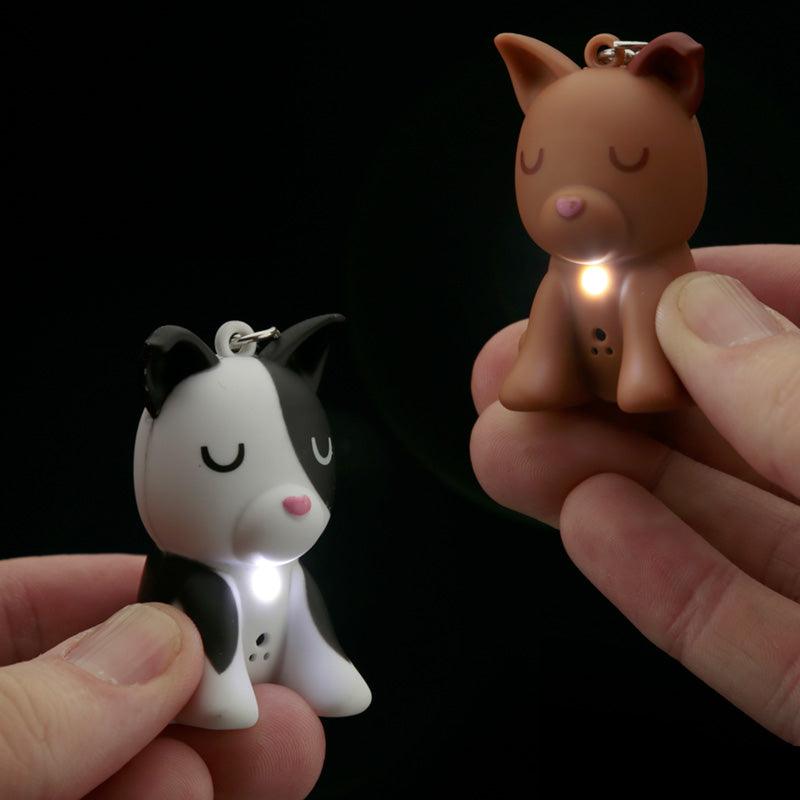 View Cute Light and Sound Dog Squad Keyring information