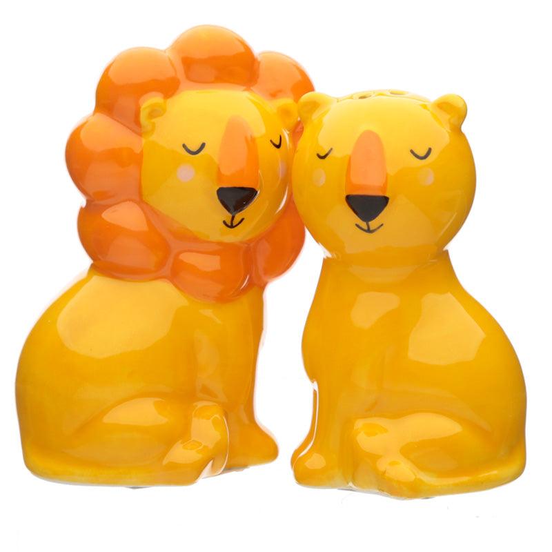 View Cute Lion Design Zooniverse Salt and Pepper Set information