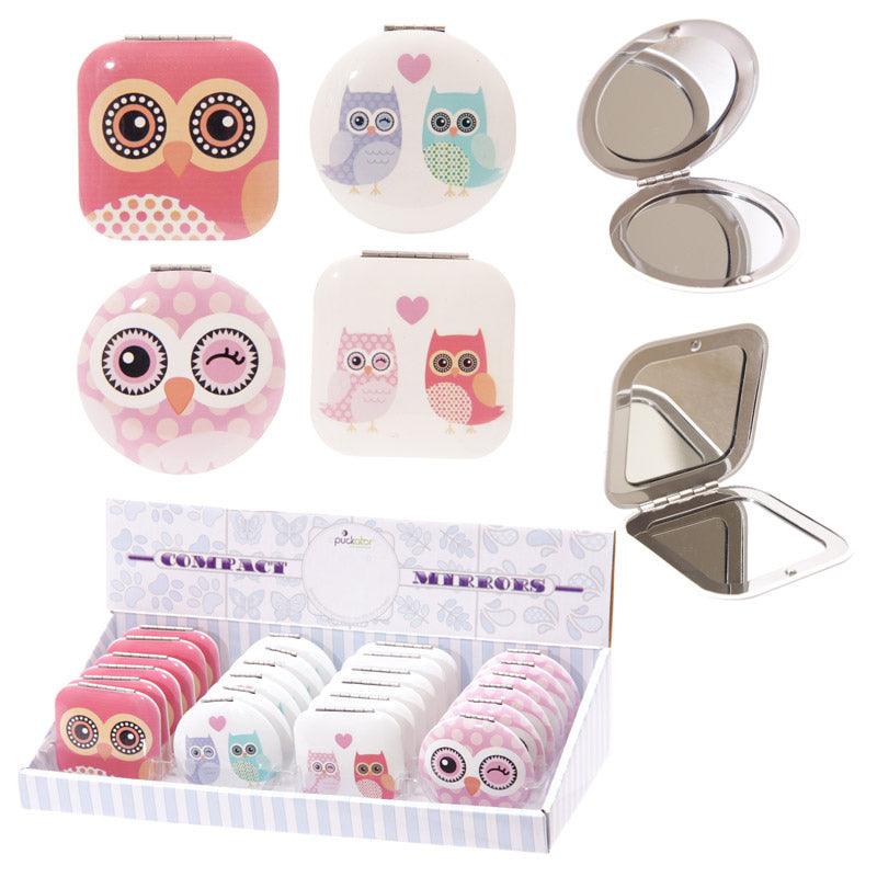 View Cute Owl Compact Mirror information