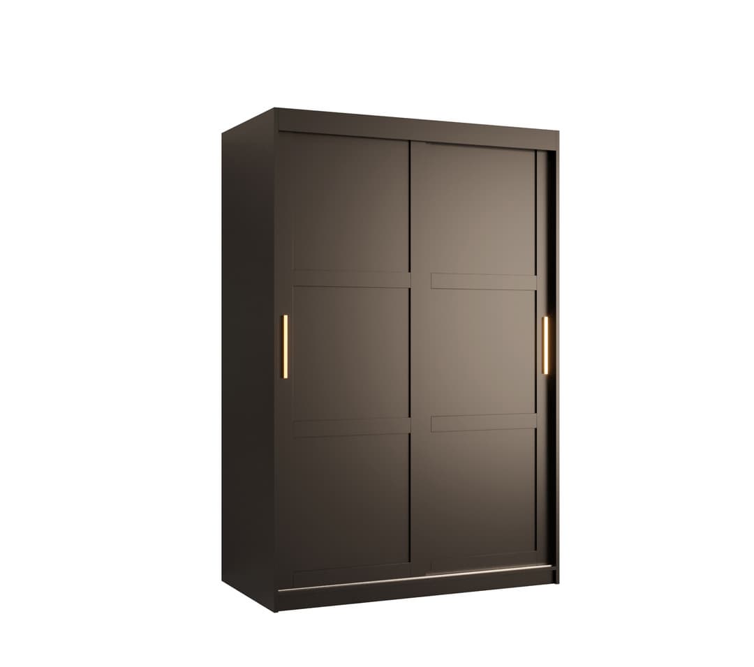 View Ramiro I Sliding Door Wardrobe 120cm Black 120cm information