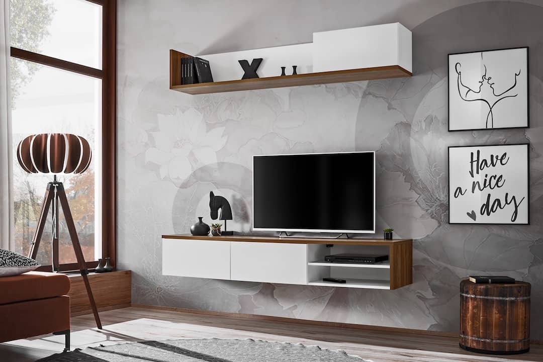 View Dallas TV Entertainment Unit White 180cm information