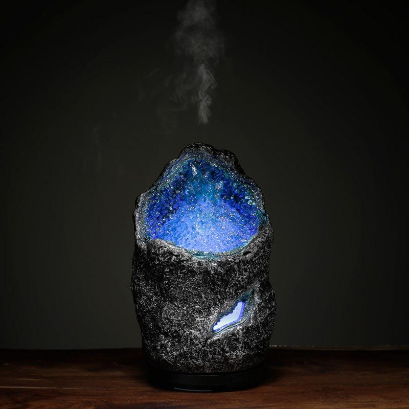 View Dark Legends Ultrasonic Misting Colour Changing Aroma Diffuser USB Crystal Cave information