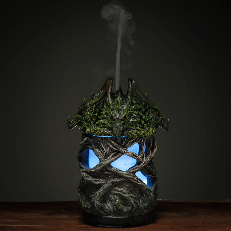 View Dark Legends Ultrasonic Misting Colour Changing Aroma Diffuser USB Fire Earth Dragon information