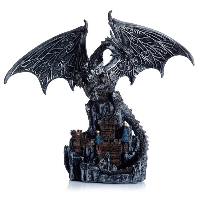 View Dark Legends Wings of Magic Silver Castle Guardian Dragon information