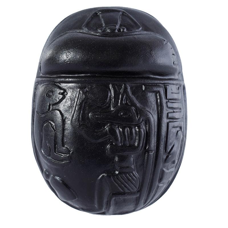 View Decorative Black Egyptian Scarab Ornament information