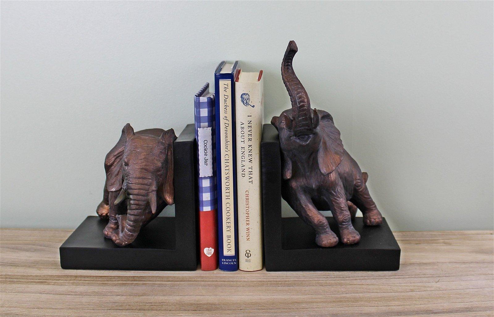 View Decorative Bookends Elephant Design information