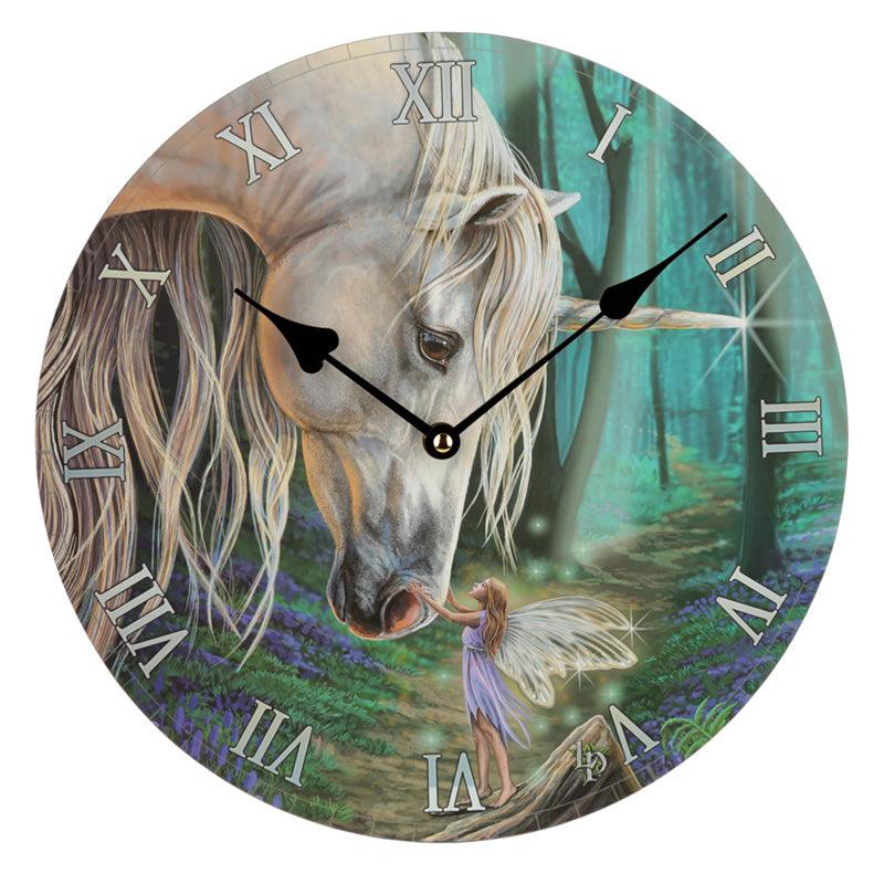 View Decorative Fairy Whispers Lisa Parker Unicorn Wall Clock information