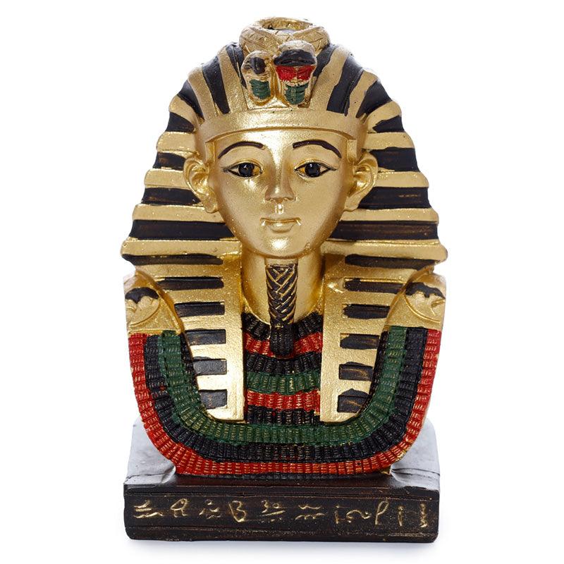 View Decorative Gold Egyptian 11cm Tutankhamen Bust information