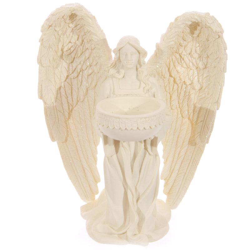 View Decorative Kneeling Angel Cream Tea Light Holder information