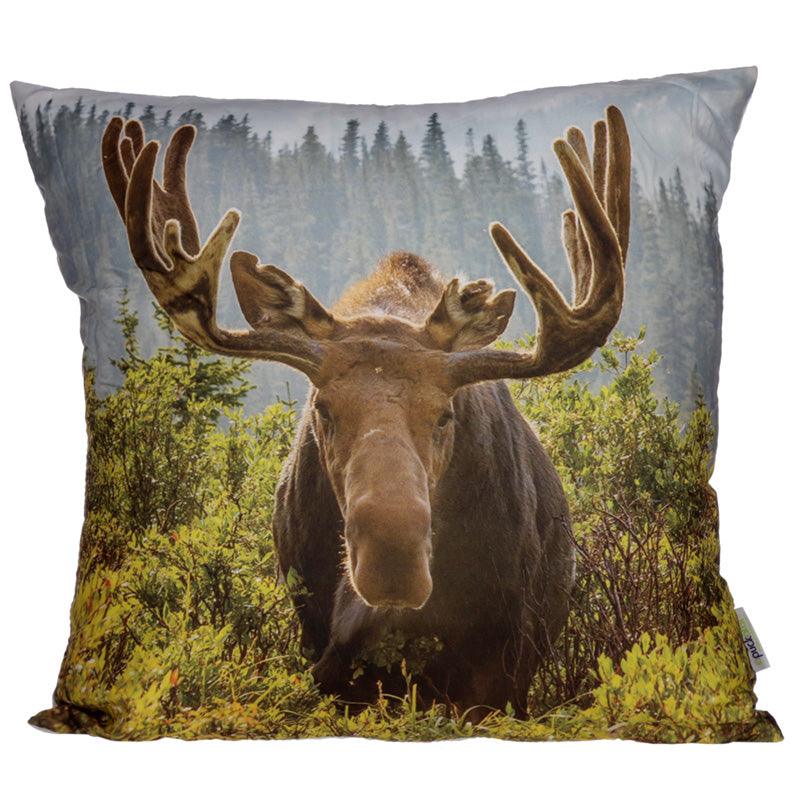 View Decorative Moose Photo Cushion information