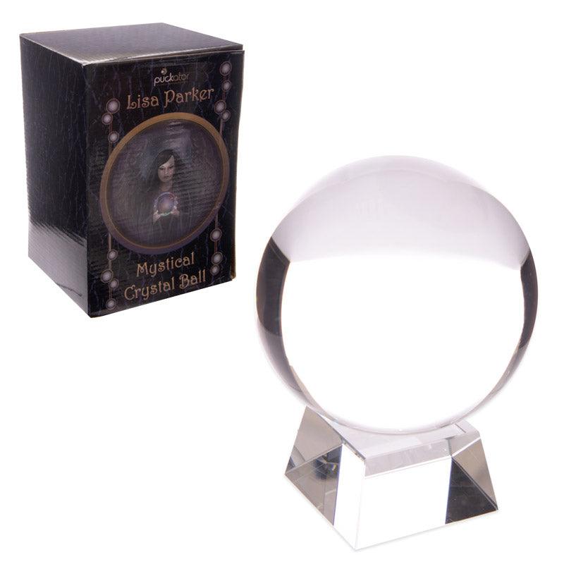 View Decorative Mystical 10cm Crystal Ball with Stand information