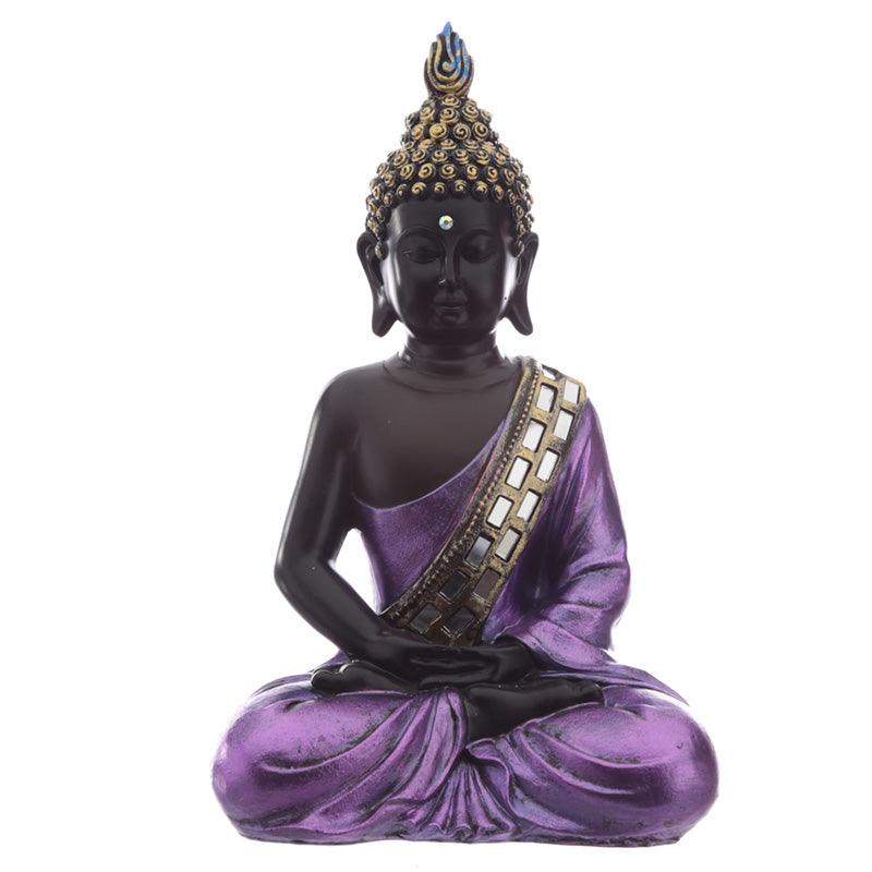 View Decorative Purple and Black Buddha Contemplation information