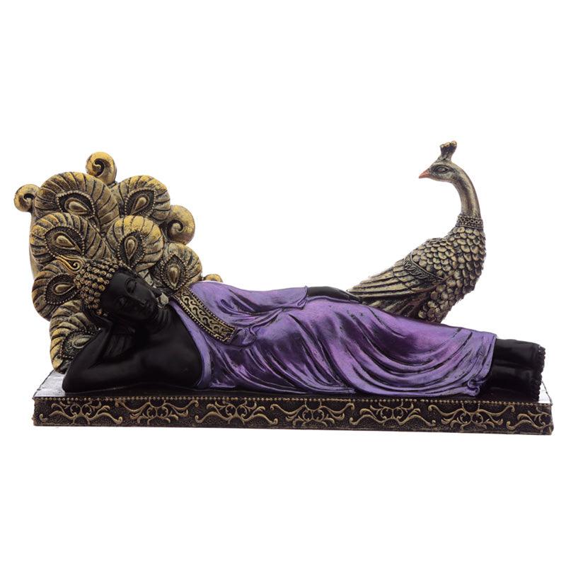 View Decorative Purple and Black Buddha Meditation information