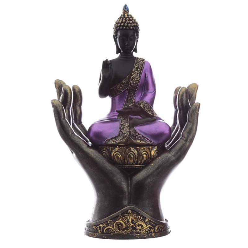 View Decorative Purple and Black Buddha Protector information