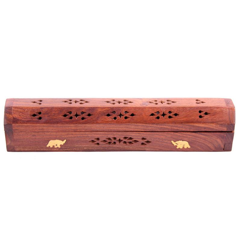 View Decorative Sheesham Wood Box with Elephant Design information