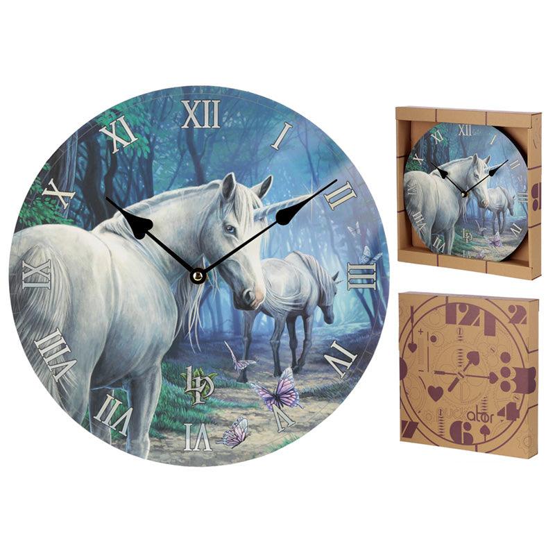 View Decorative Unicorn The Journey Home Lisa Parker Wall Clock information