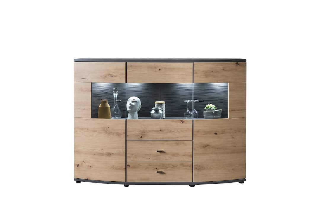 View Dera 81 Sideboard Display Cabinet 160cm information