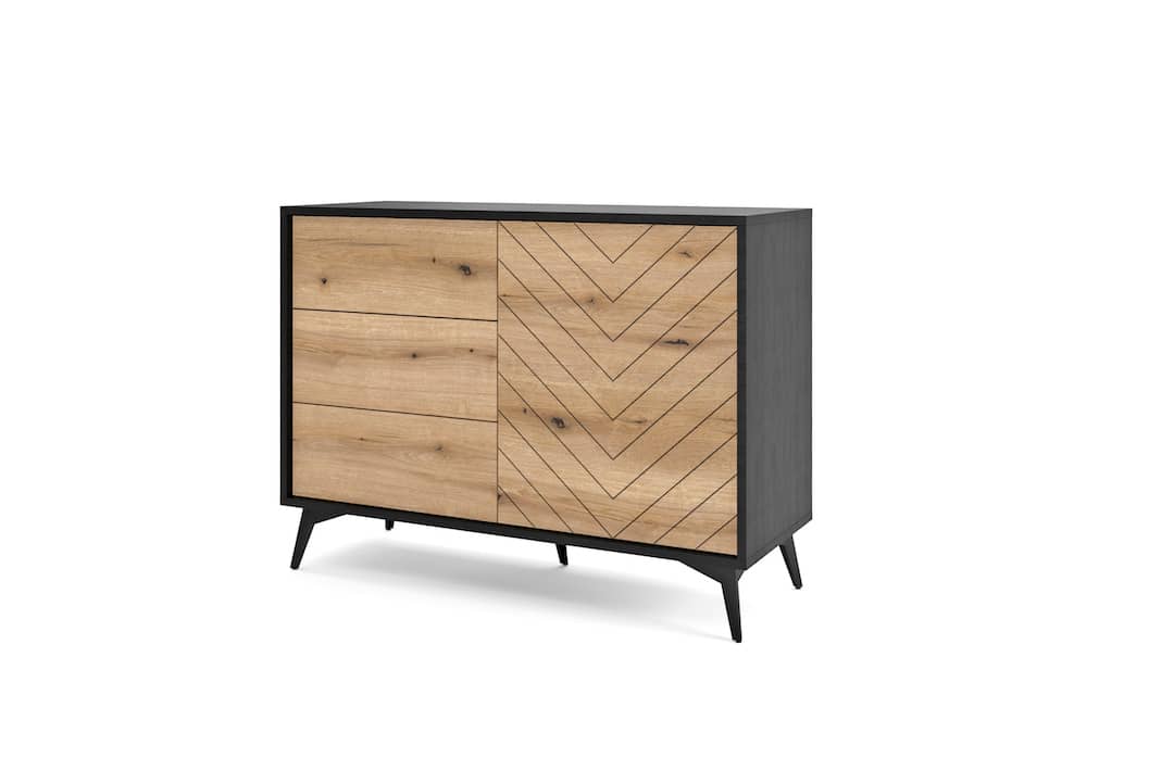 View Diamond Sideboard Cabinet 104cm Drawers information