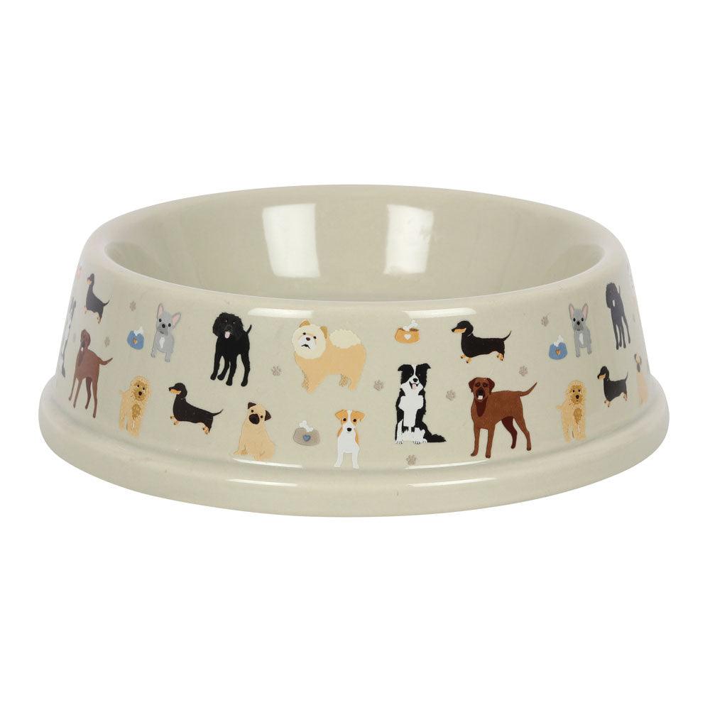 View Dog Print Food Bowl information