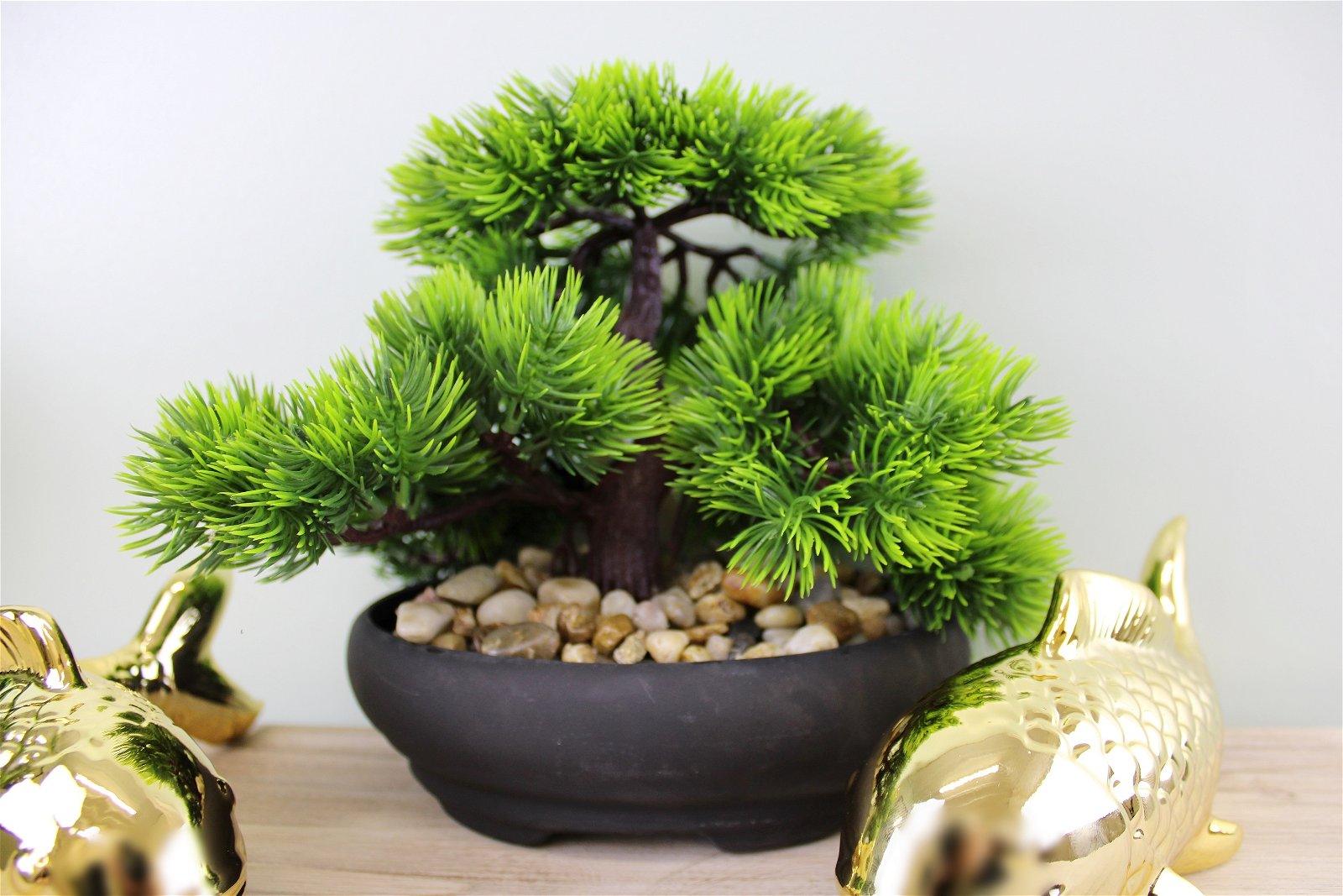 View Eastern Faux Bonsai Tree in Fir Tree style information