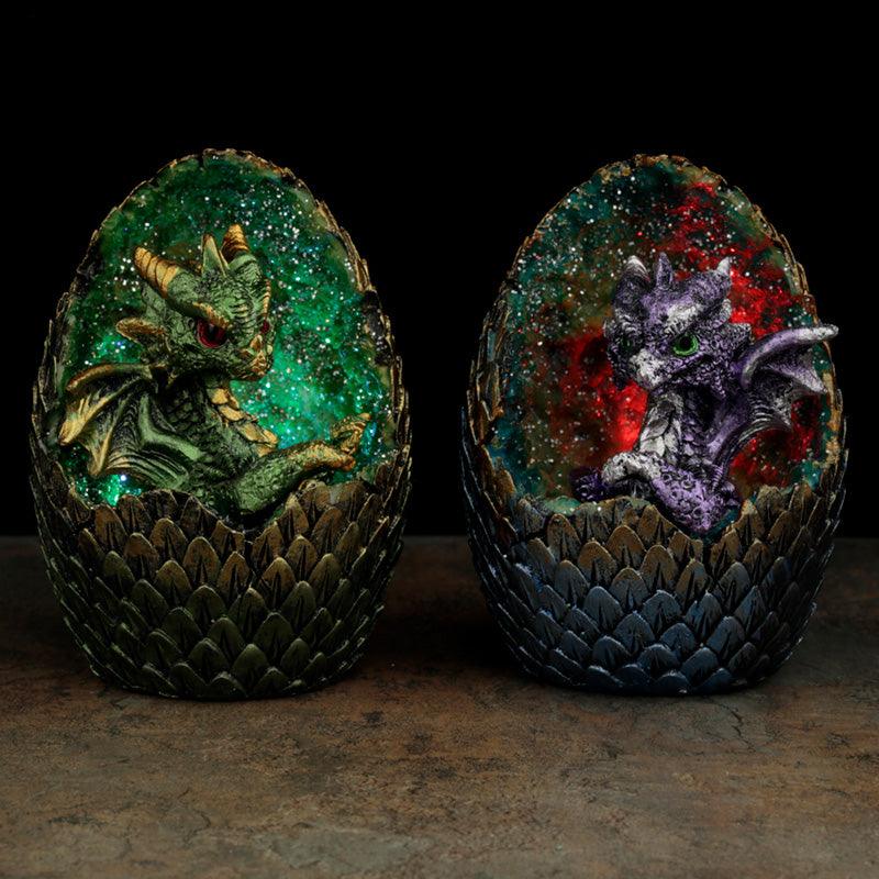 View Elements Baby Dragon LED Crystal Egg information