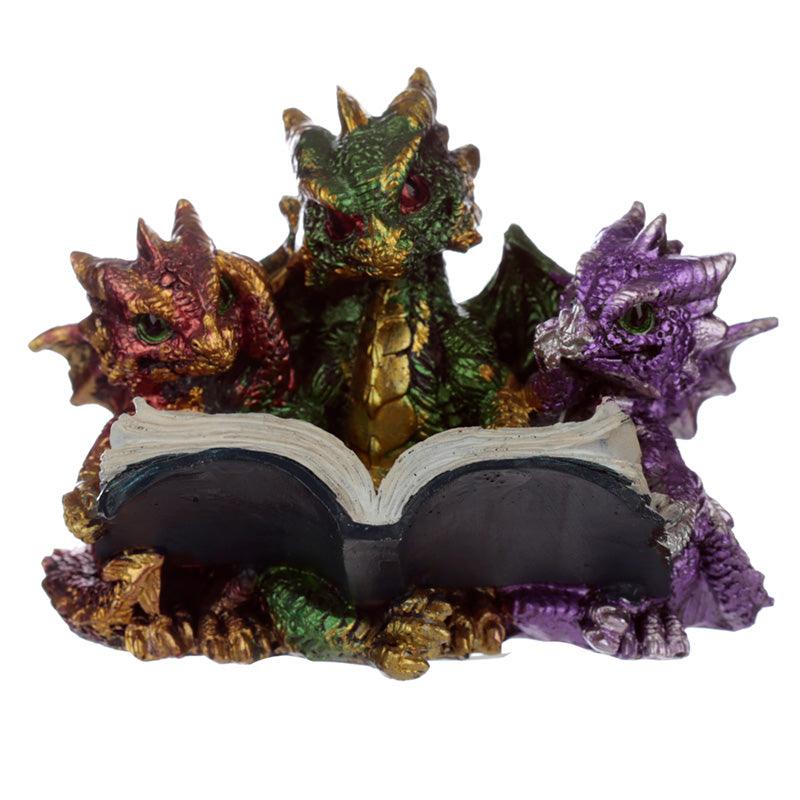 View Elements Triple Baby Dragons Reading information