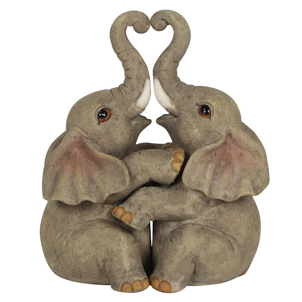 View Elephant Embrace Elephant Couple Ornament information