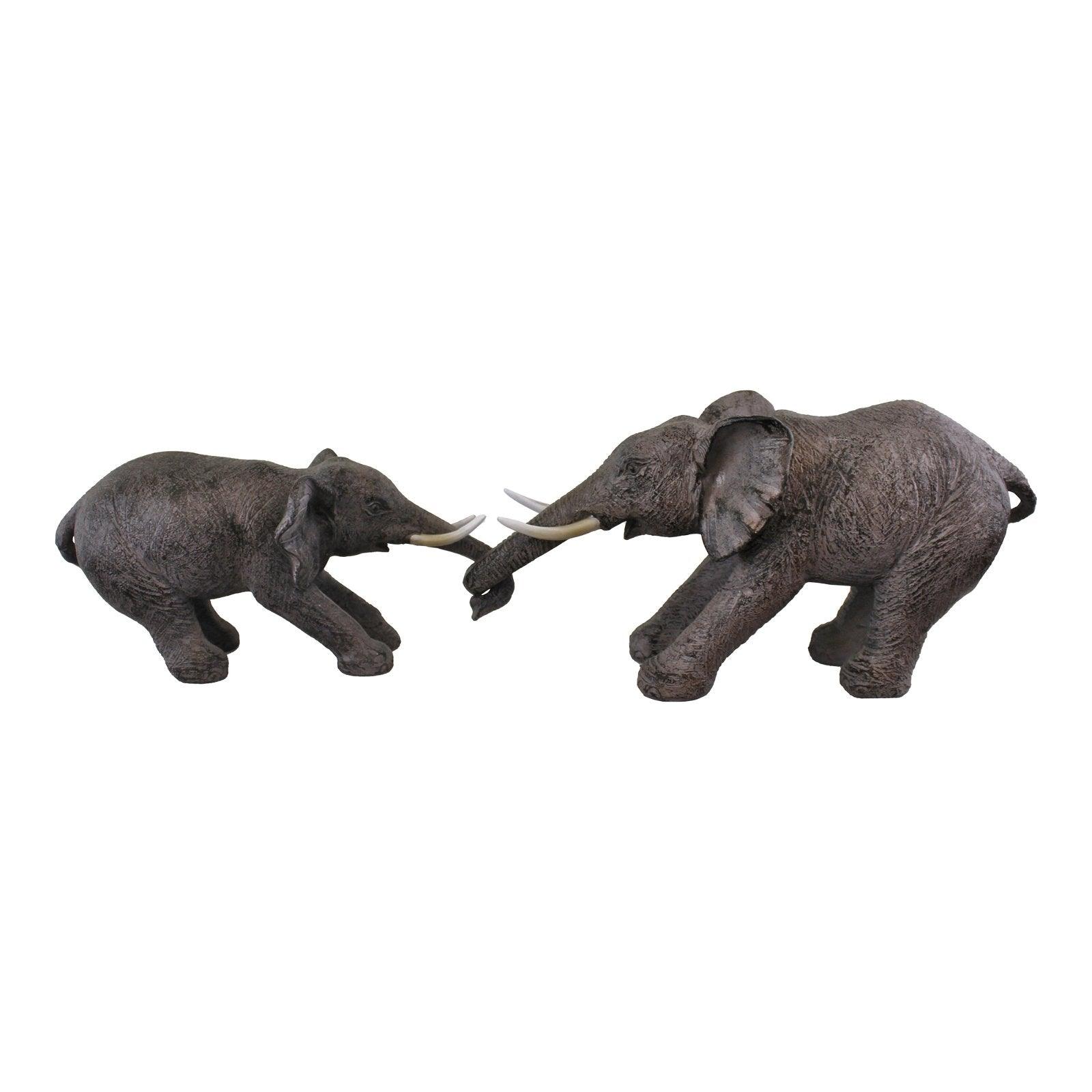 View Elephants Holding Trunks Ornament information