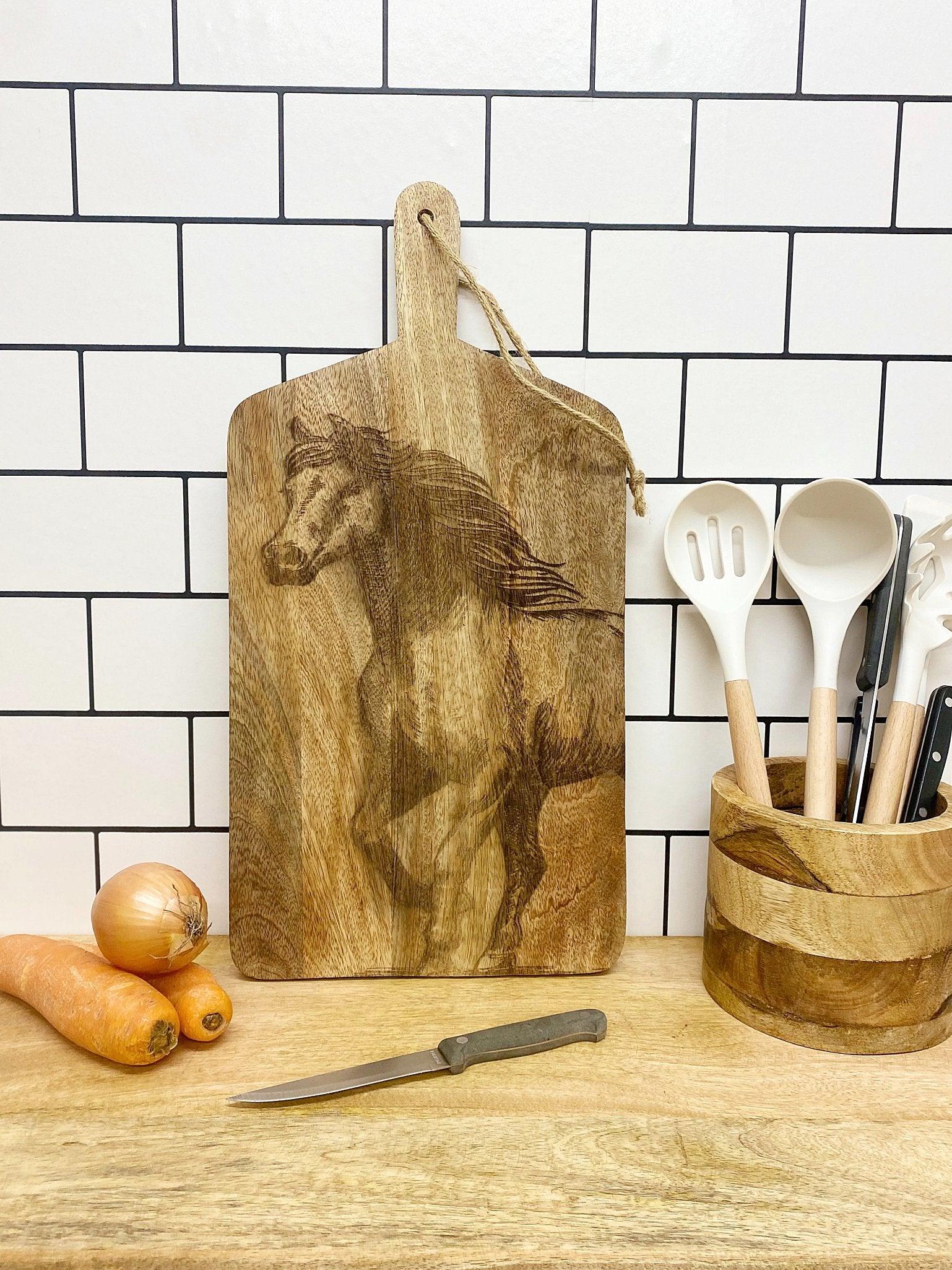 View Engraved Horse Chopping Board information