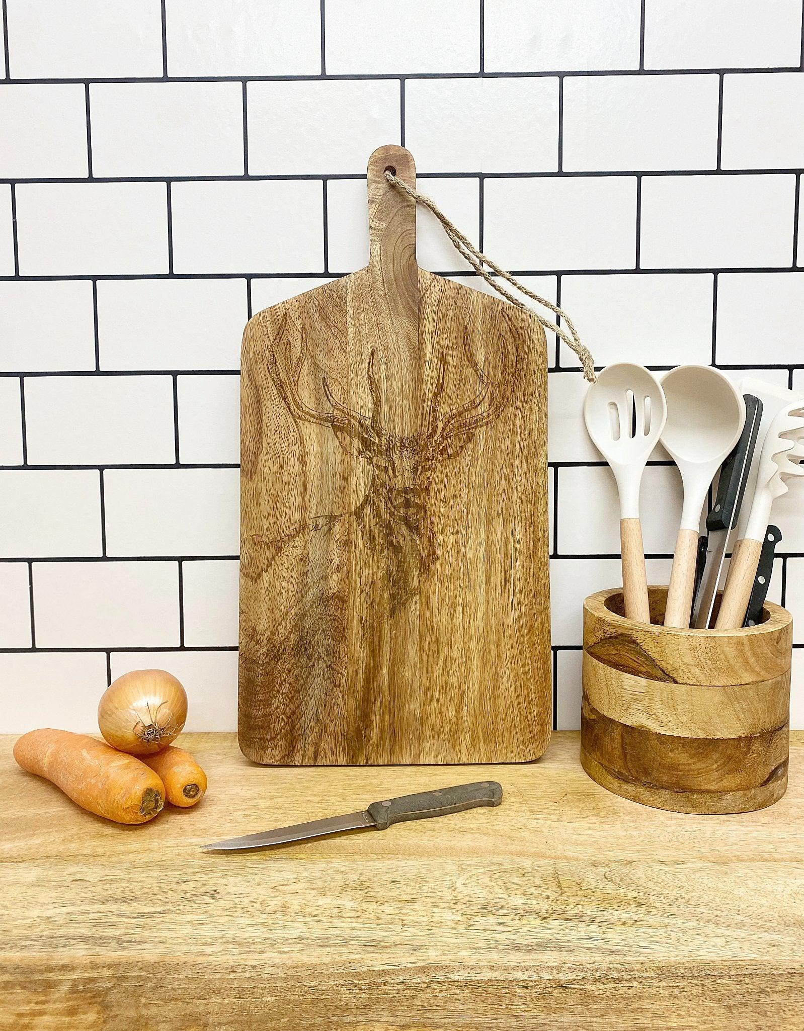 View Engraved Stag Chopping Board information